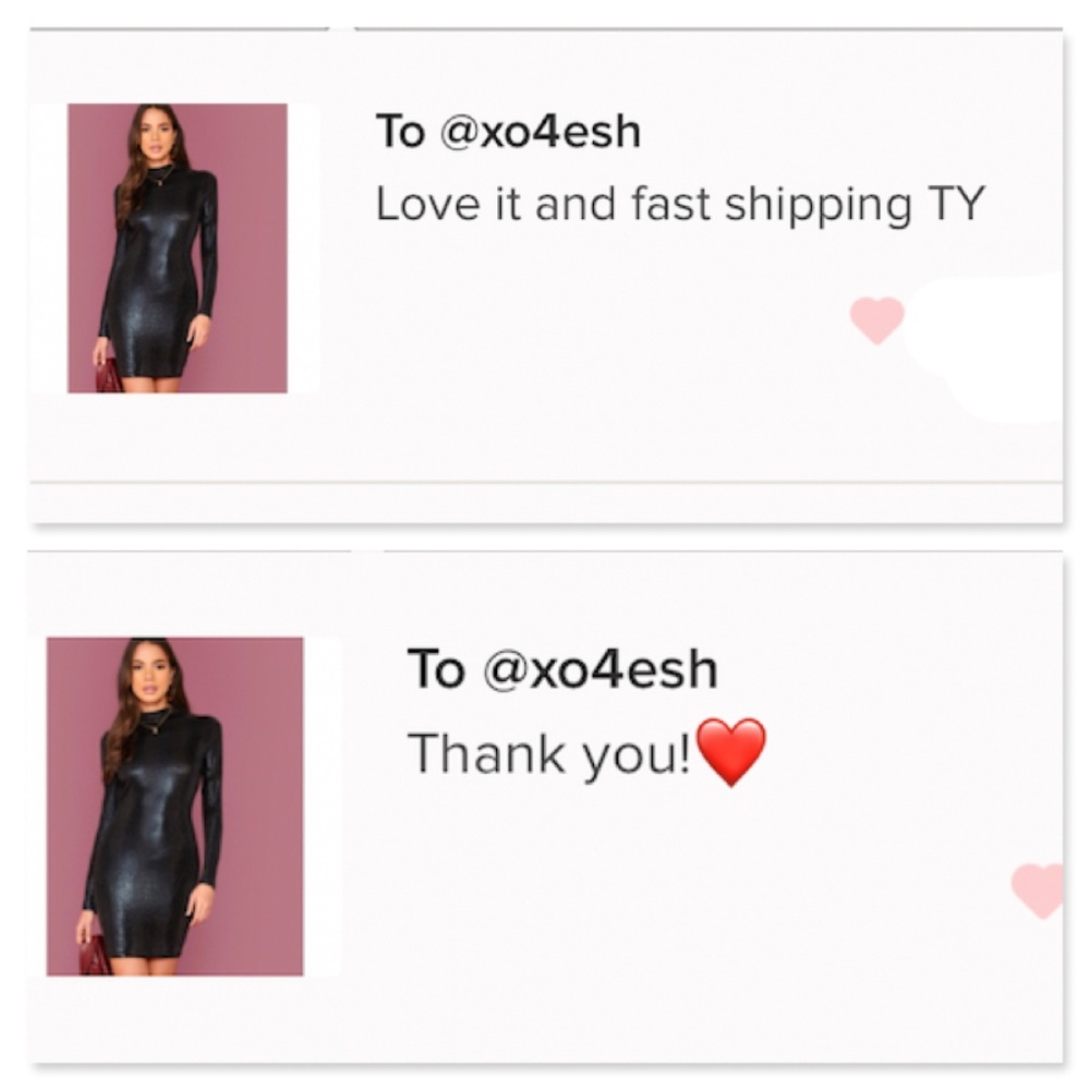 Reptile Texture Black Glamorous Slim Mini Dress - Picture 6 of 16